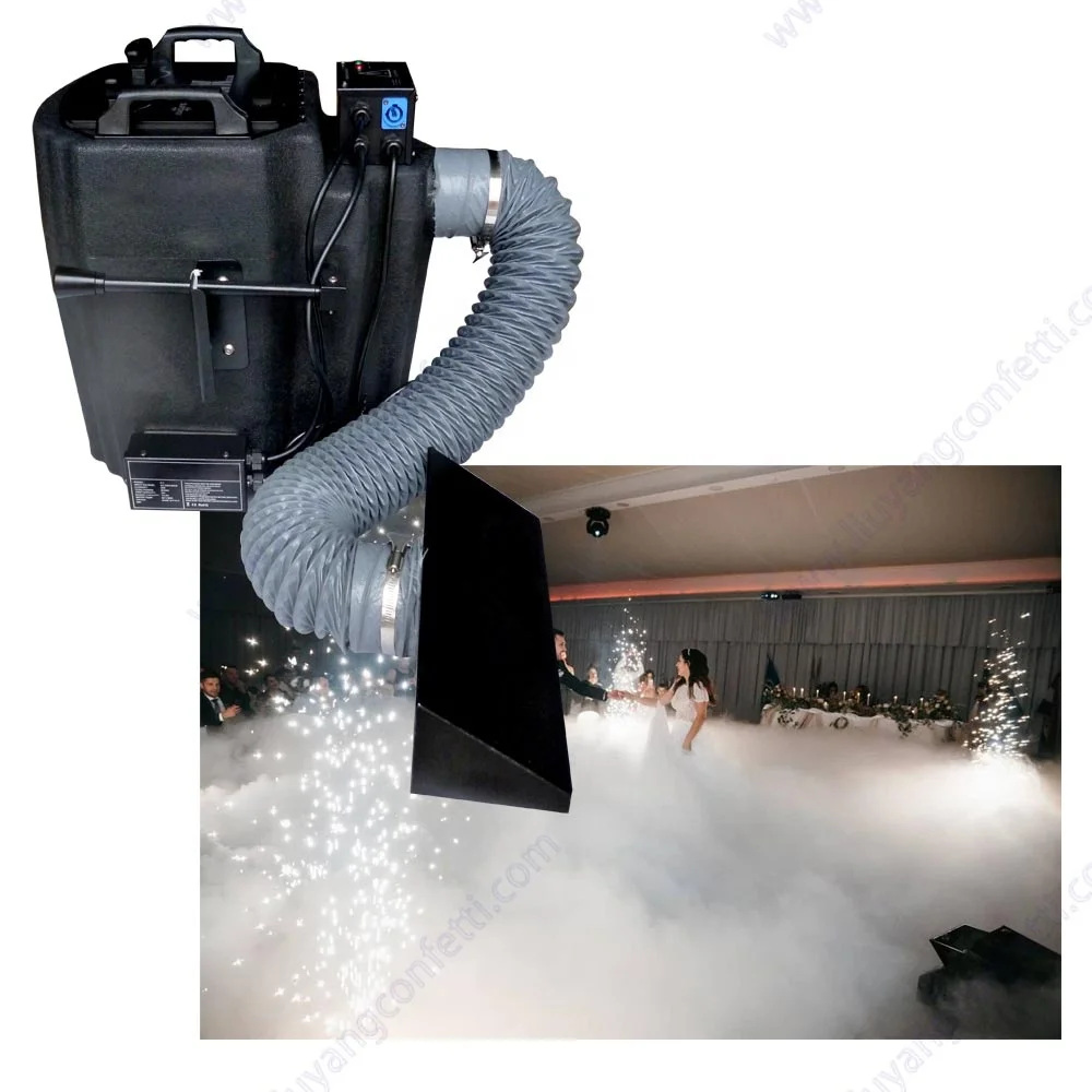 Dj Low Lying Smoke Machine Nimbus 3500W Wedding Dry Ice Fog Machine for Wedding Stage Party