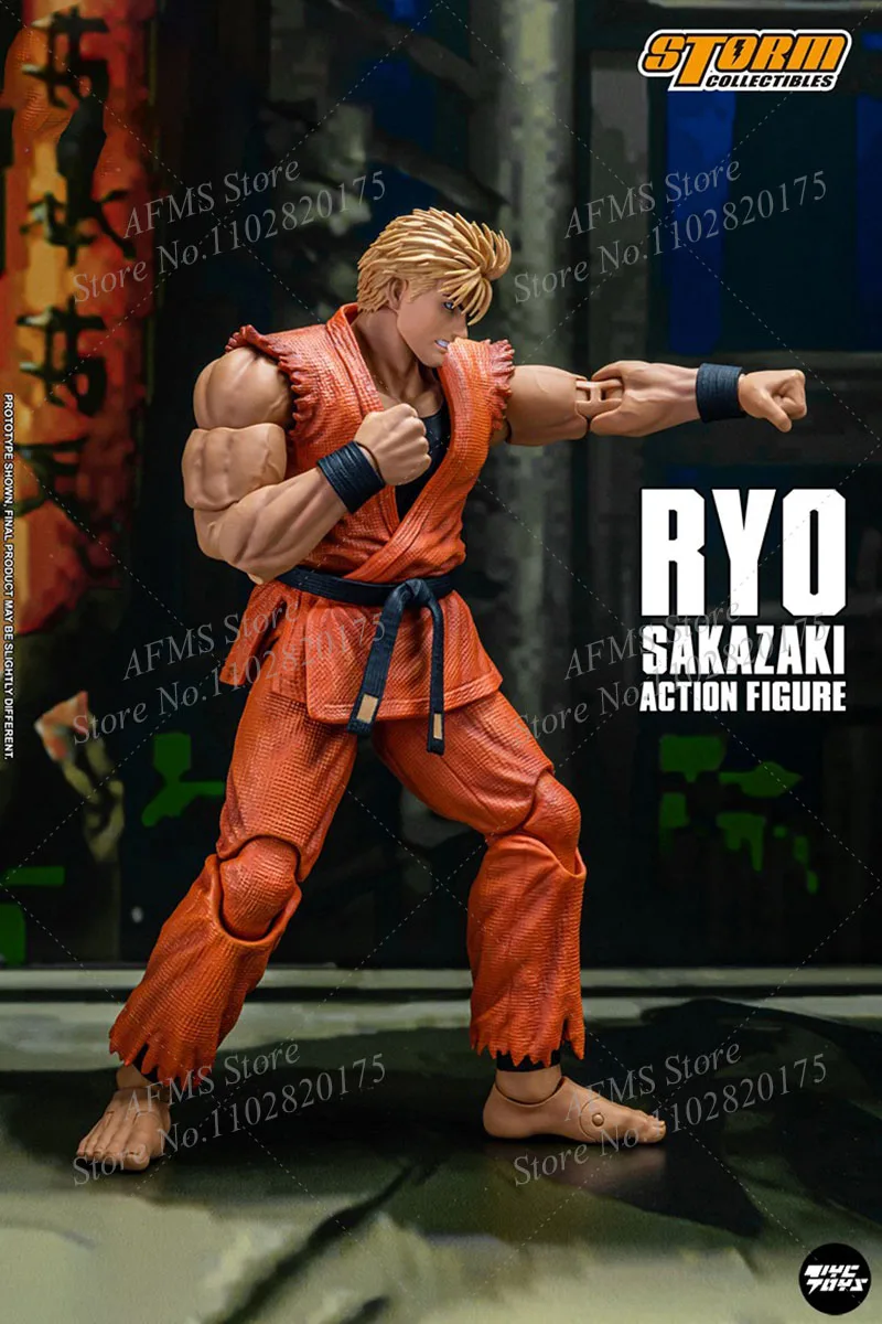 Storm Toys 1/12 Scale Collectible Figure Ryo Sakazaki Fighting Games Doll Full Set 6Inch Men Soldier Action Figure Toy