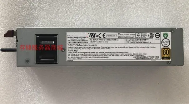 

100% test working Original PWS-406P-1R 400W server power supply hot-swappable power module