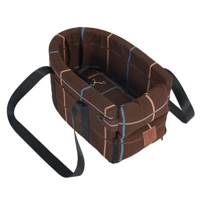 Asiento elevador portátil para perros pequeños en coche, lavable