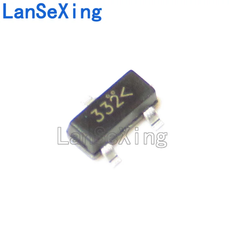 NDS332P screen printed 332 SOT23 P-channel MOS transistor 20V 1A SMT transistor