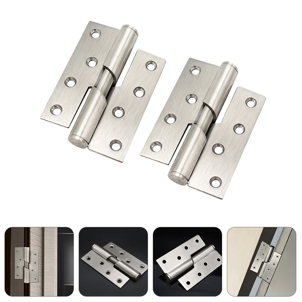 

1Pair Automatic Door Closing Hinge Practical Durable for Bathroom Bedroom Wardrobe Furniture Cabinet Door Replacement