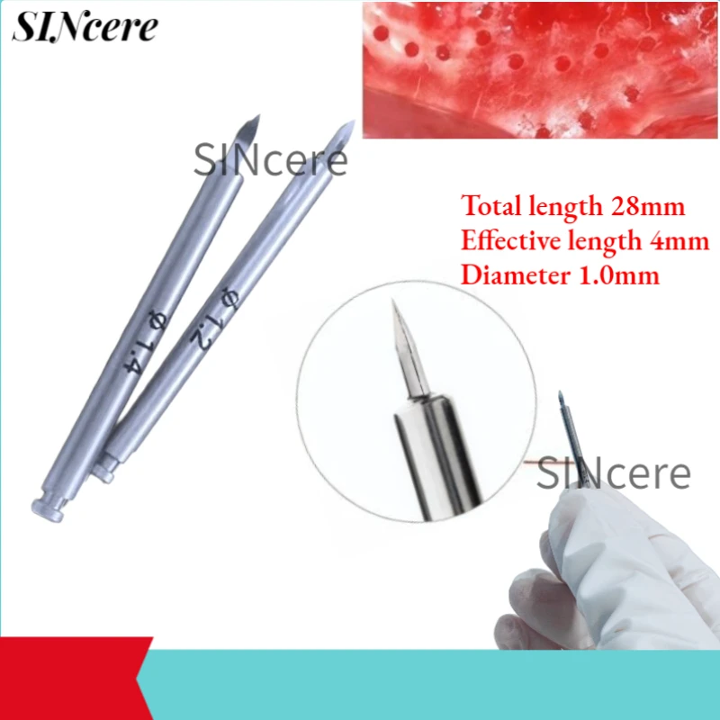 Dental Nutrient Drill Bone Implant Increment Nutrient Hole Drill Tack GBR Pilot Drill Bone Nourishing Hole Drill Skull Forming