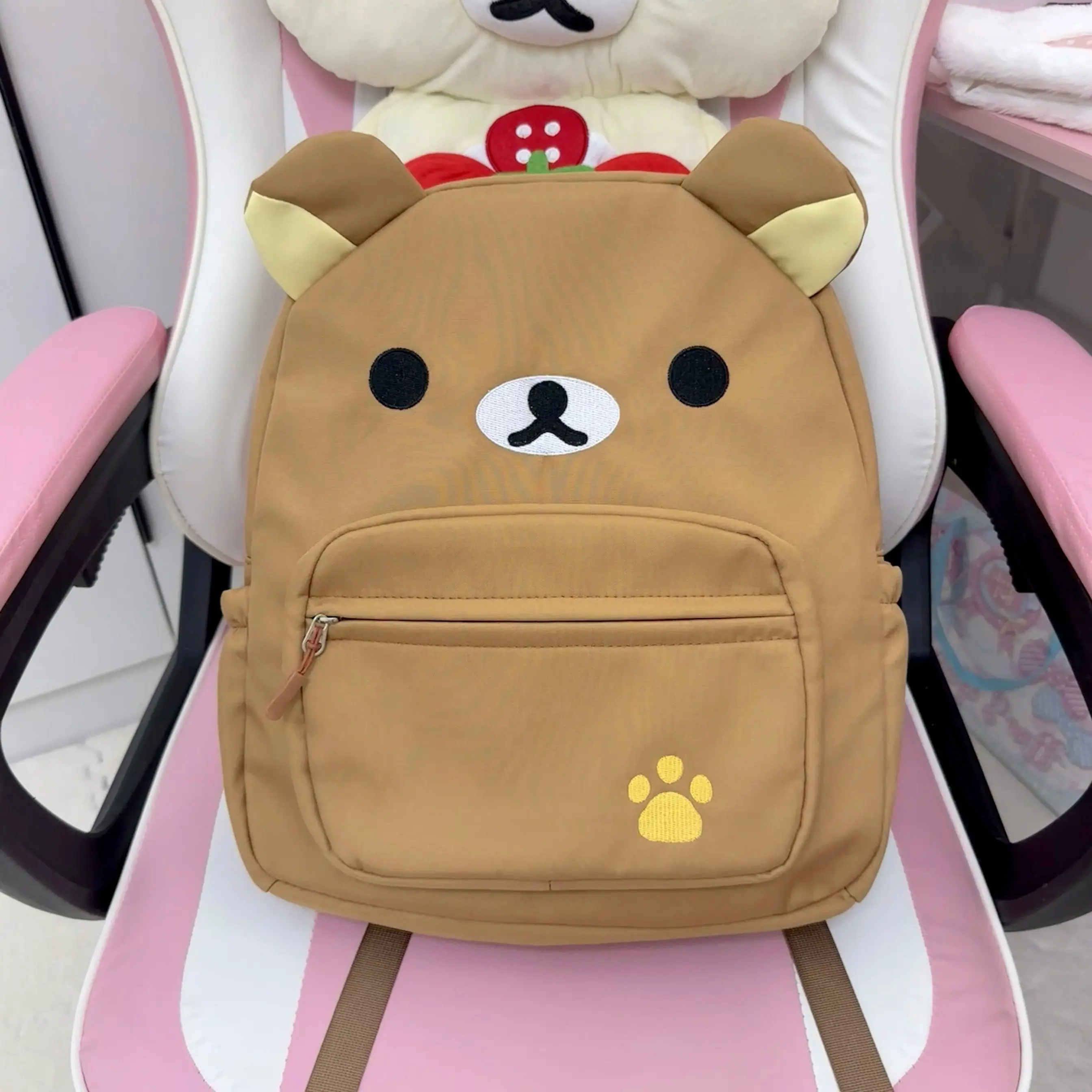 Canvas Backpack Casual - Zaino Scolastico per Studenti con Stampa