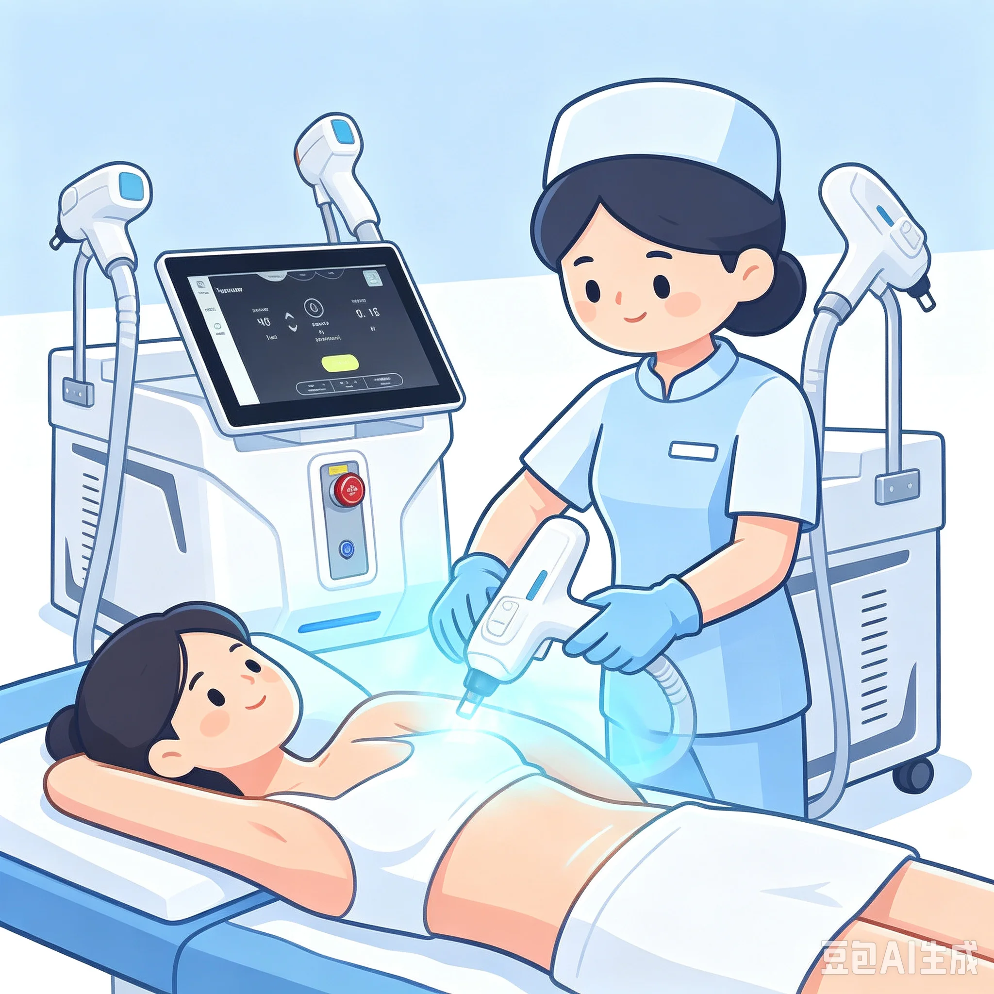 5000W 10 Bars 808 Diode Hair Removal Two-In-One Professional Picosecond Hair Removal Permanent Hair Removal 808nm Laser Machine