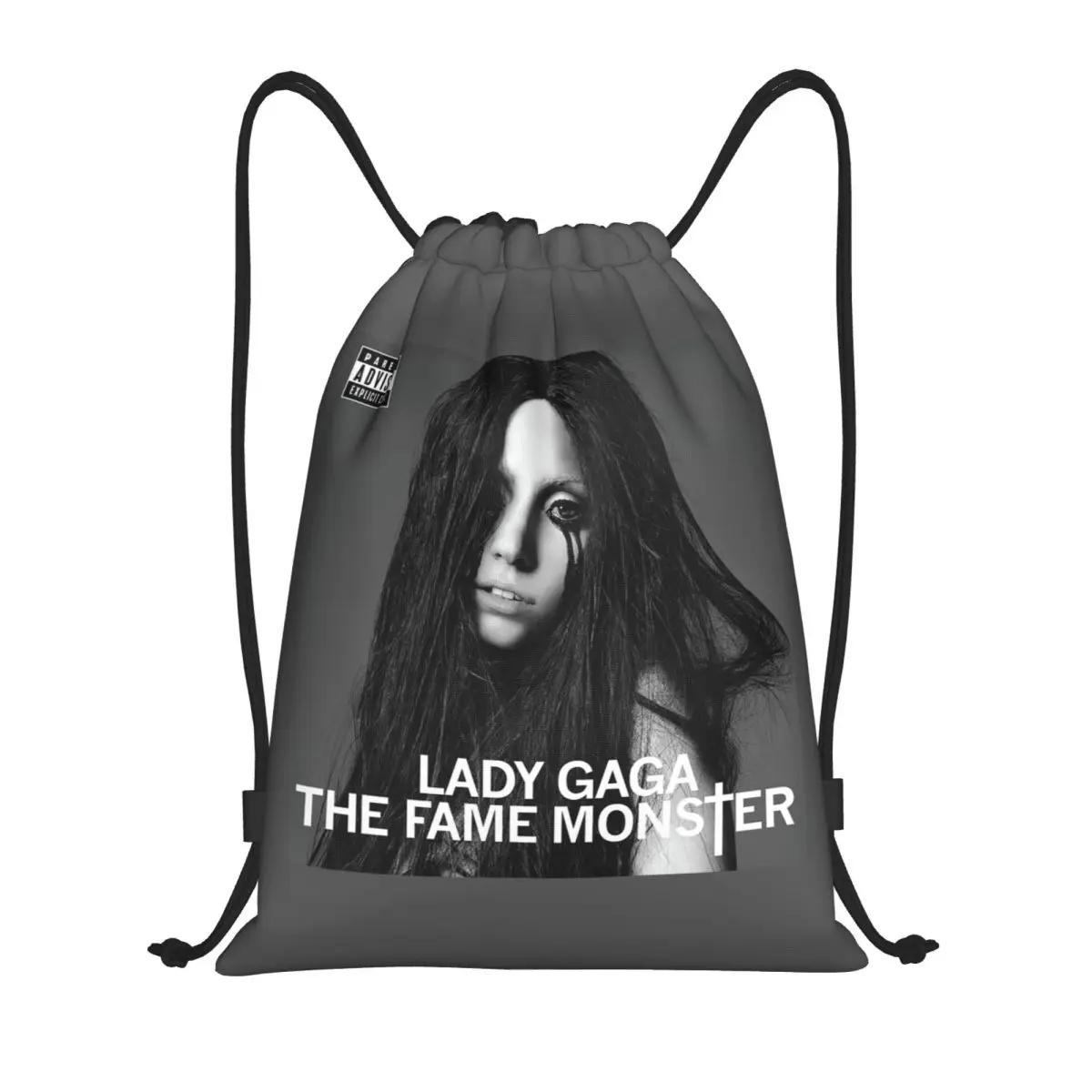 

Рюкзаки Lady Gaga, The Fame Monster, многофункциональные сумки на шнурке, сумки для хранения, сумки для книг, сумки для путешествий, сумки для студентов