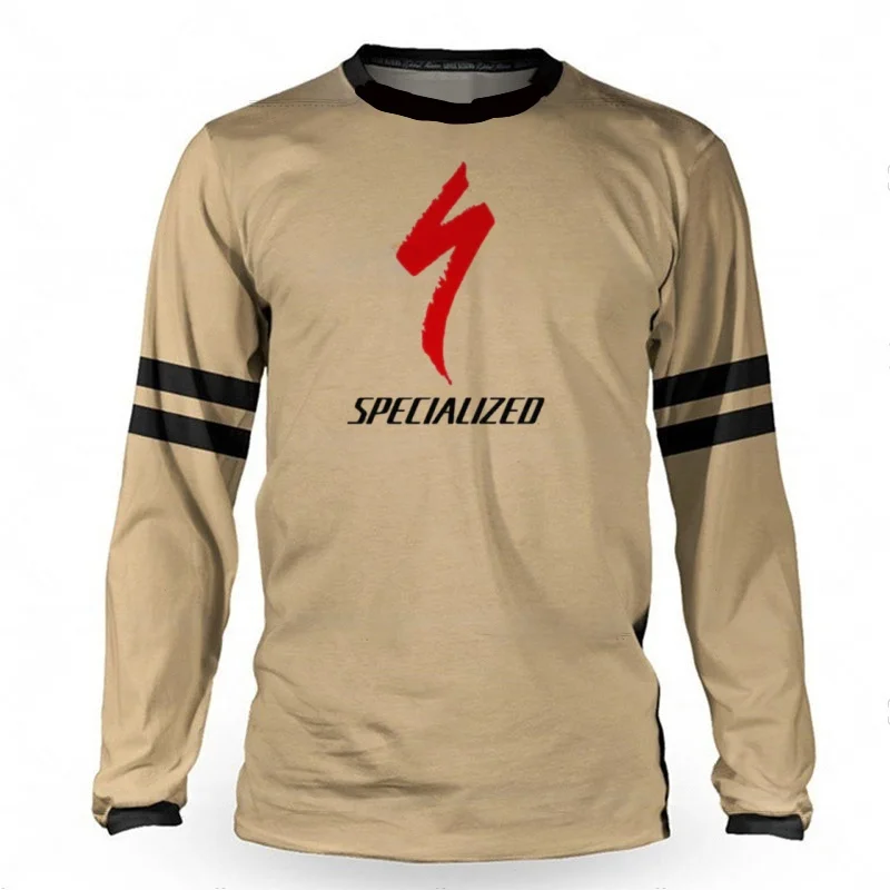 

Mtb Jersey DH Motorcycle Endurance Sports Shirt Mountain Bike Men's Motorcycle Off-road Quick Dry Long Sleeved Shirt