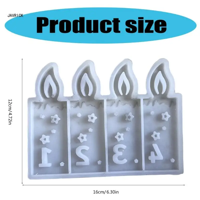 Sturdy Silicone Mold for Crafting Supplies Heat Resistant Number D0LC image 6