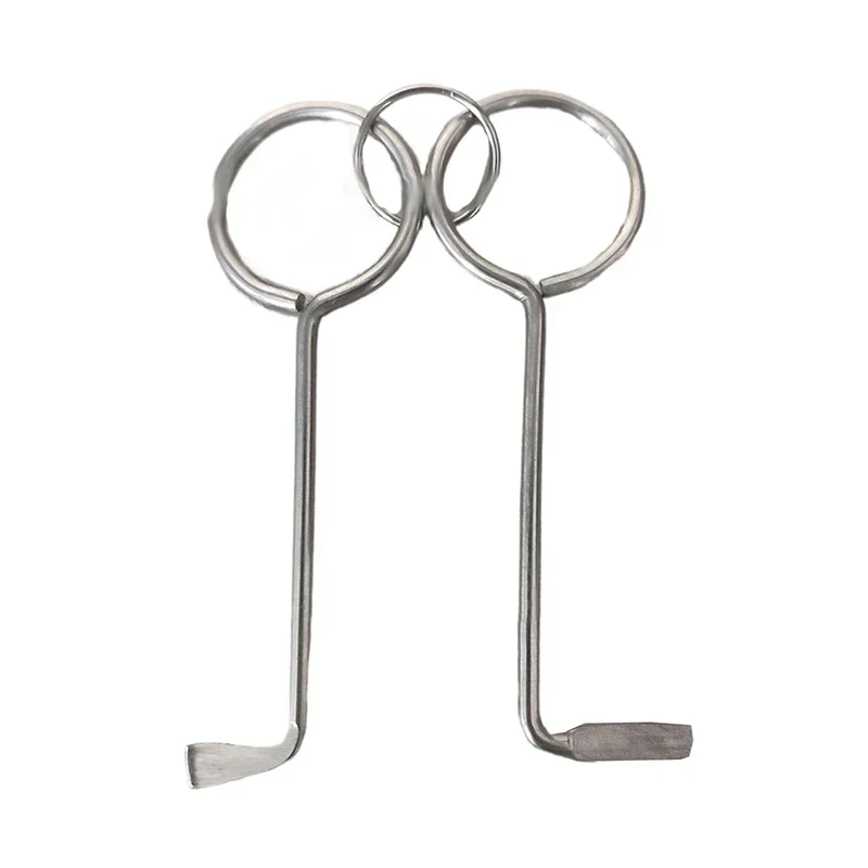 Bedroom/Bathroom Door Emergency Key Compatible With Interior Levers And Knobs Door Lock Universal Opening Wrench Tool