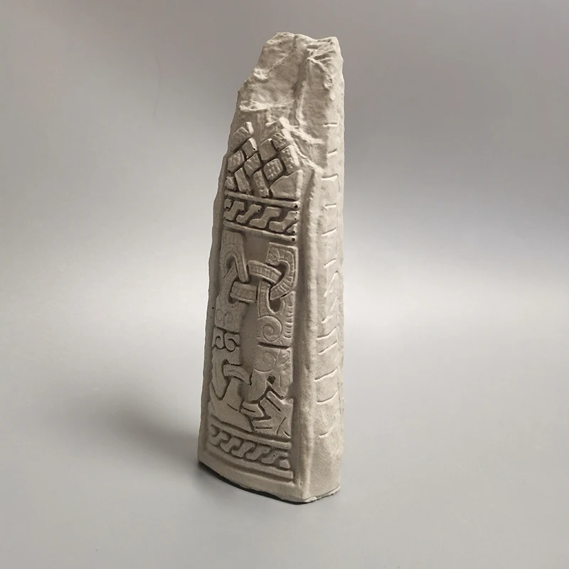 Architectural Ruins Manx Cross Cement Concrete Creative Decorative Cement Scene Desktop Ornament