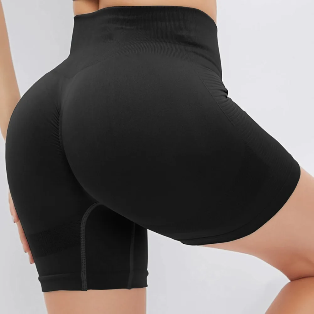 

Fashion High Waist Women Shorts High Elasticity Yoga Clothing Gym Shorts Absorbent Short Sets Jogging Leggings Women