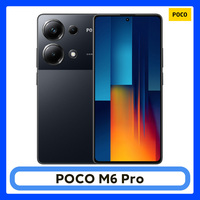 POCO M6 Pro Global Version Smartphone 5000mAh (typ) Battery 67W Turbo Charging Helio G99-Ultra Chip 64MP Triple Camera OIS