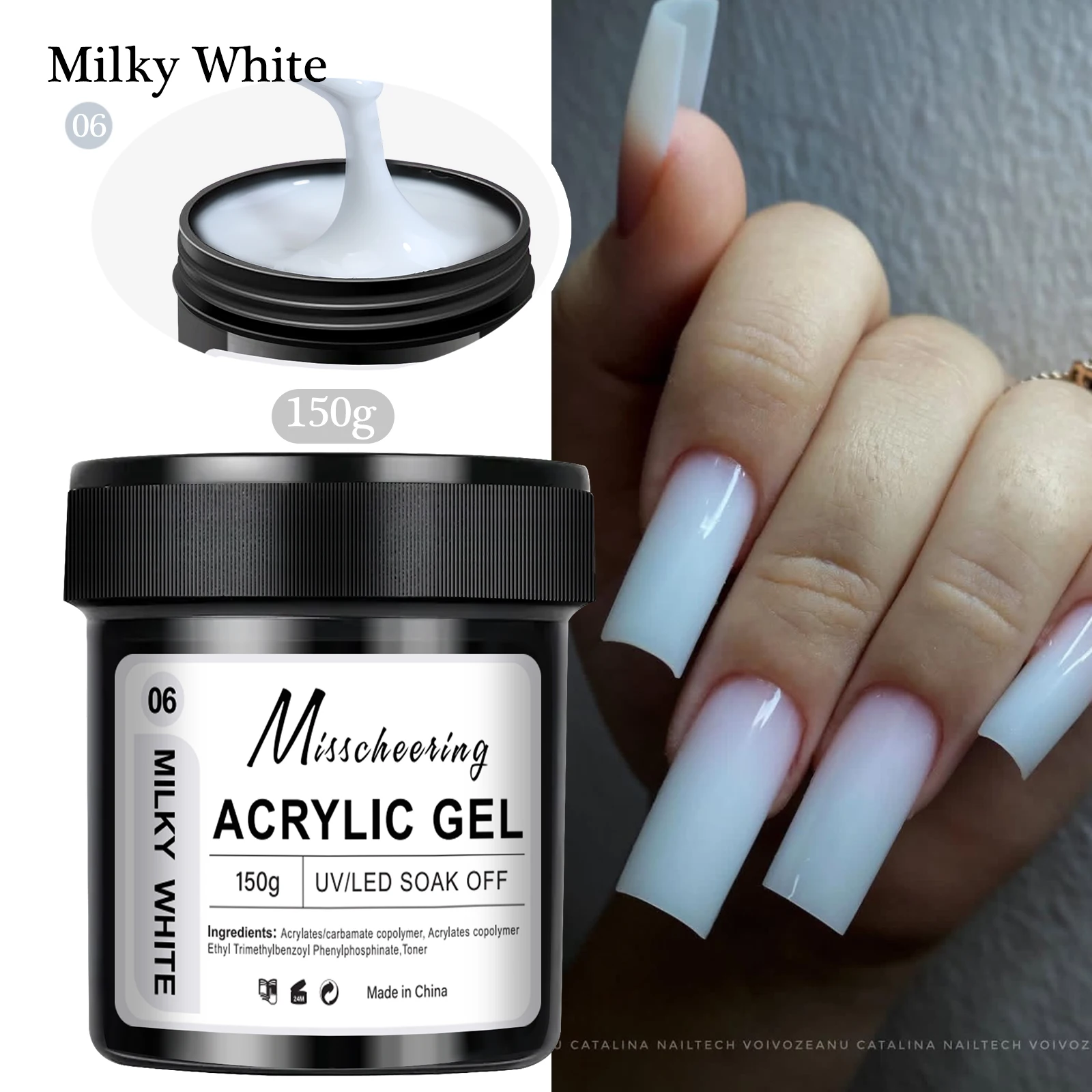 1Jar 100/150G Poly Nail Gel Uv Led Uitgeharde Builder Nail Gel Acryl Kristal Nagelverlenging gel Voor Nagels Diy Thuis Salon