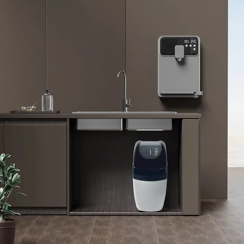 Whole House Water Softener System Home Use Residential Hard Water Treatment Filter For Kitchen Bathroom Shower Purification