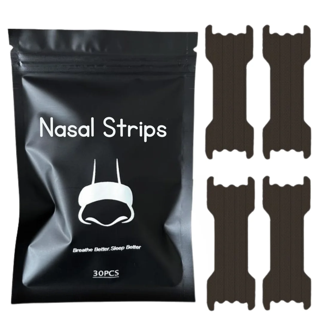 

30/60PCS Nose Strips Extra Strength Nasal Strips Relief Strips for Better Sleep Non-Invasive Anti Snoring Strips for Men & Women