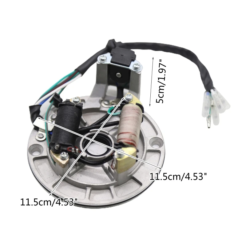 D7YA For Pit/Dirt Bike 70CC 90CC 110CC 125CC Coil Ignition Magneto Stator Plate Coil Ignition Accessory