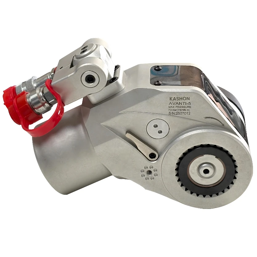 AVANTI-5 10000psi 7370nm ذراع التفاعل الأمامي مربع محرك مفتاح العزم الهيدروليكي G un وجع