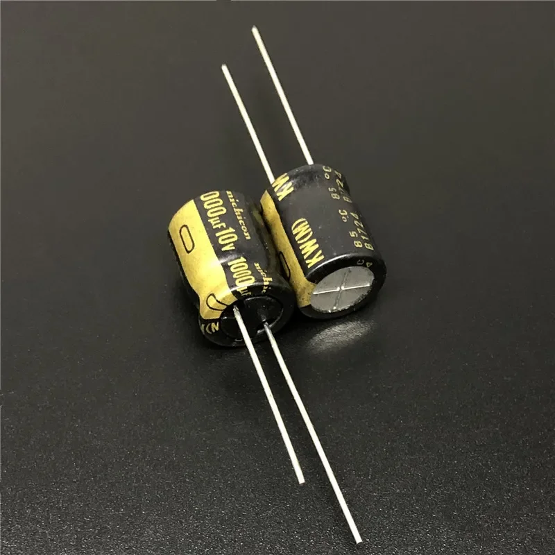 

10Pcs 1000uF 10V NICHICON KW Series 10x12.5mm 10V1000uF HiFi Audio Capacitor