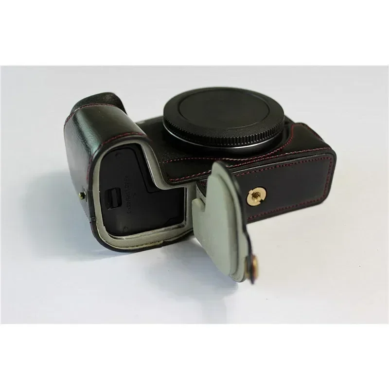 Genuine Real Leather Half Camera Case Grip hand strap for Canon EOS RP