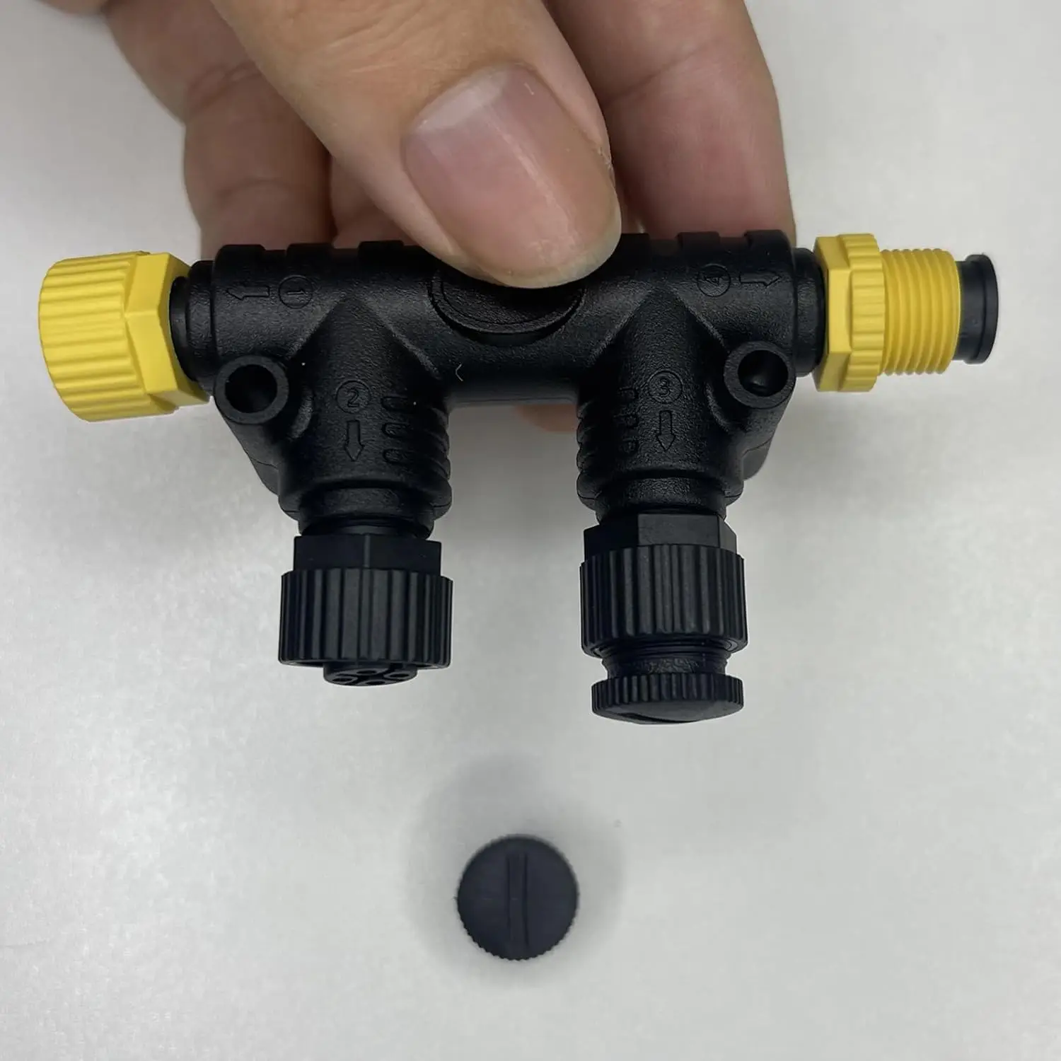 

Т-образные разъемы Сеть 2K для Lowrance Simrad Garmin Dual Device N2k Тройники Разъемы NMEA 2000 Двойные тройники