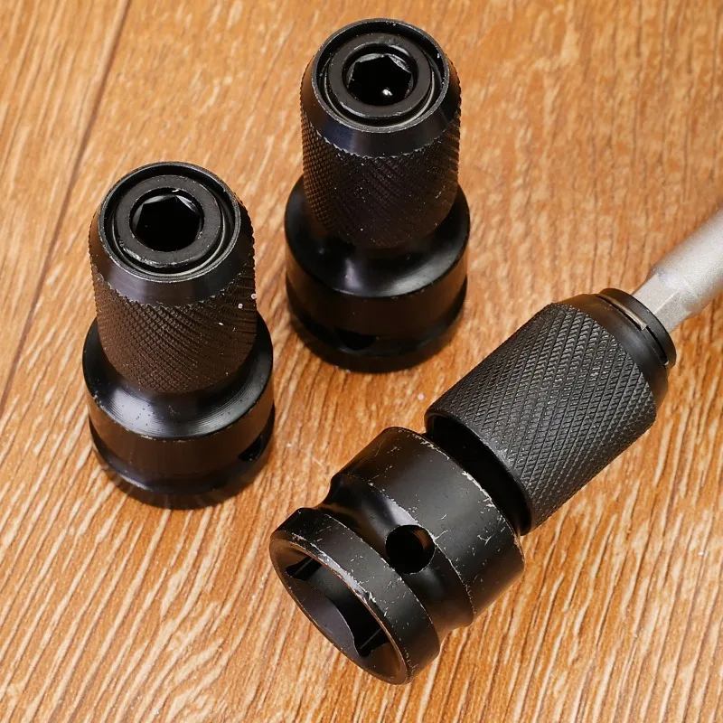 

Электрический гайковерт: Переходник с квадратным приводом 1/2 дюйма на шестигранную головку 1/4 дюйма, адаптер для гаечного ключа, пневматический удлинитель для ударного инструмента