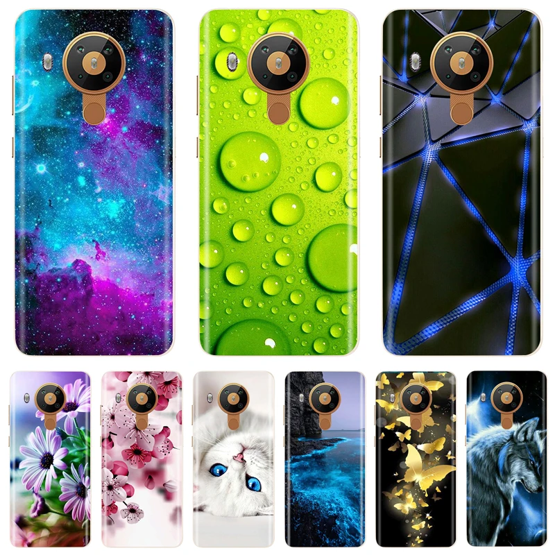 For Nokia 5.4 Case Soft Silicone Phone Back Case For Nokia 5.4 Case Nokia5.4 TA-1333 TA-1340 TA-1337 TA-1328 TA-1325 Funda Coque