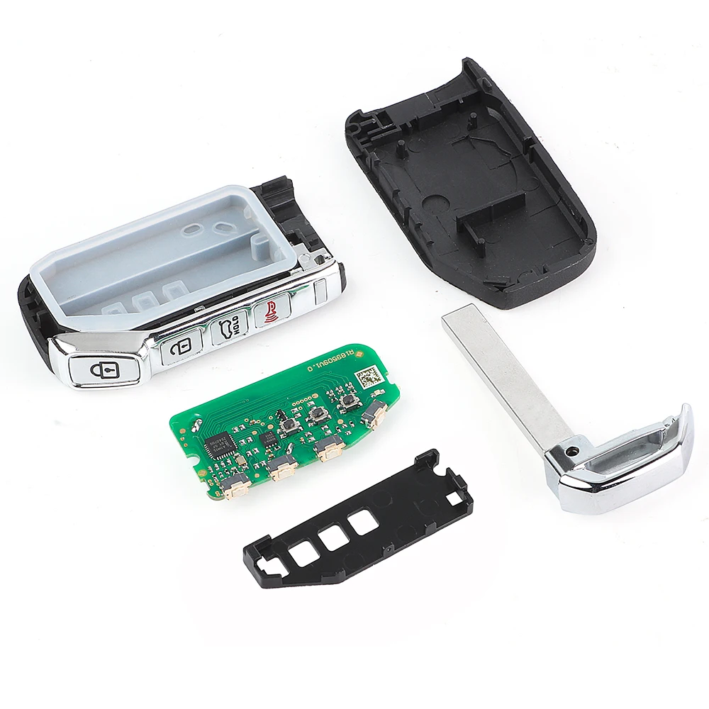 KEYECU 3+4 7 Buttons 433MHz 4A Chip for KIA Carnival 2022 2023 2024 Auto Modified Smart Remote Key Fob P/N: 95440-R0420