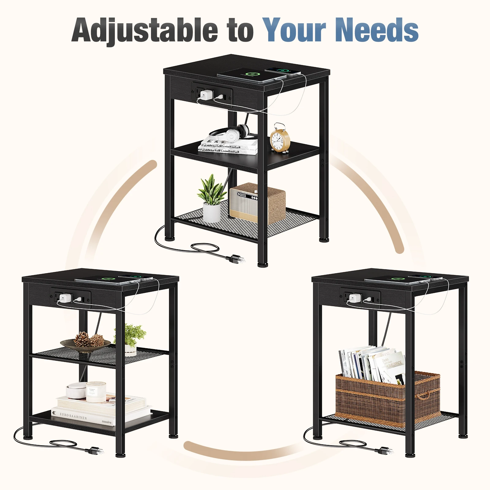 adjustable feet detail