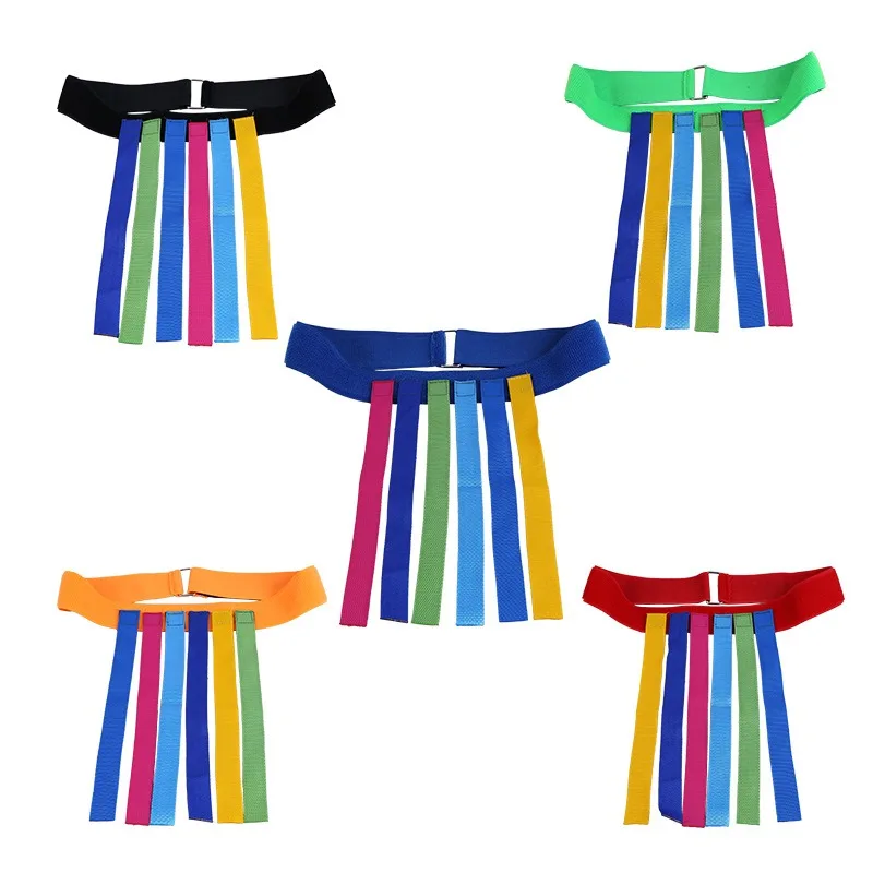 Accesorios de cola para atrapar, juego divertido al aire libre, cinturón de juguete, juego colectivo para guardería, cola de tracción, juego de trabajo en equipo para padres e hijos, entrenamiento de habilidades