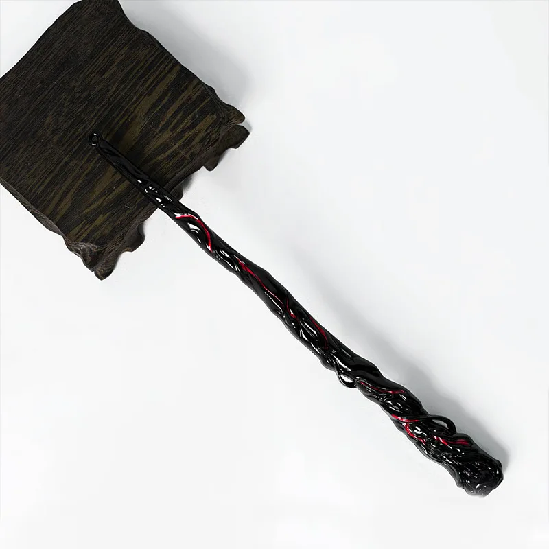 20 سنتيمتر/7.87in اليشم سلالة لعبة الطرفية الروح تتغاضى عصا Qingyun بوابة الكنز سبيكة نموذج حلية هدية الصبي لعبة جمع #5