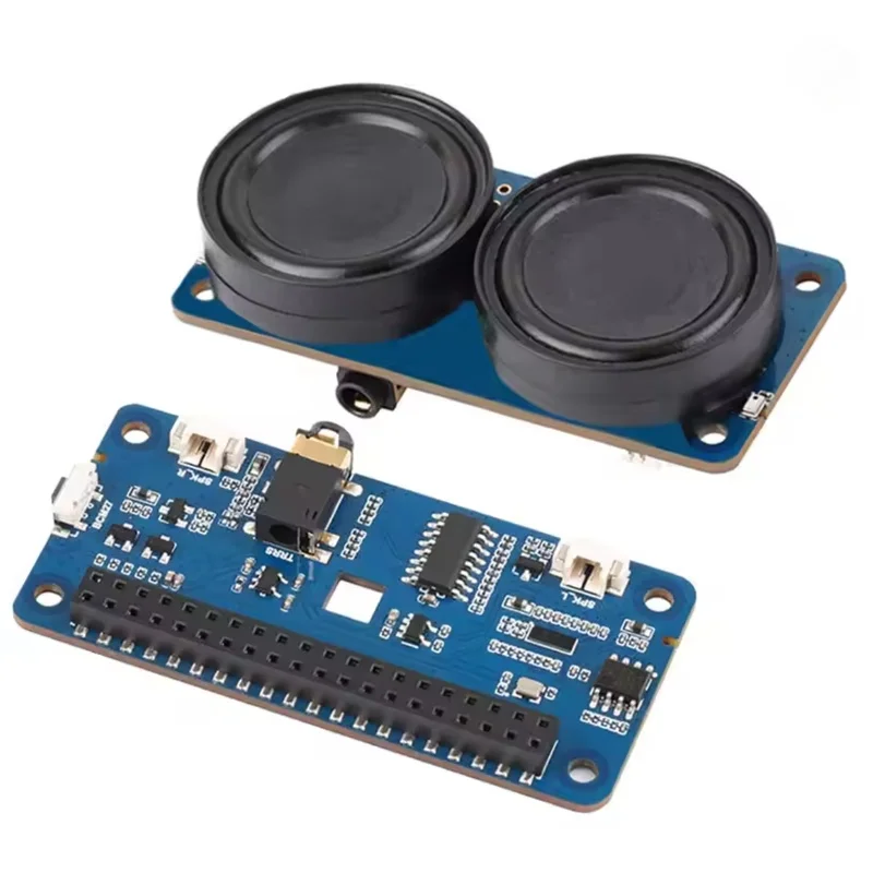 Raspberry Pi DA7212 XiaoZhi AI Home Assistant Voice I2S Audio Card Expansion Board Dul-Mic-Driver PI5/PI4/Zero
