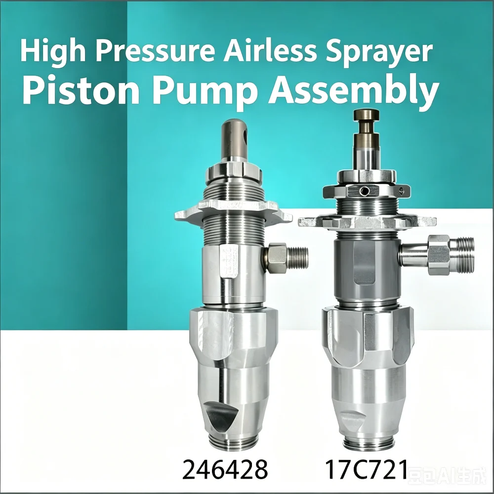 Replacement Airless Paint Spray Pump Accessories Compatible with 246428 17C721 Spraying Machine 390 395 490 495 595