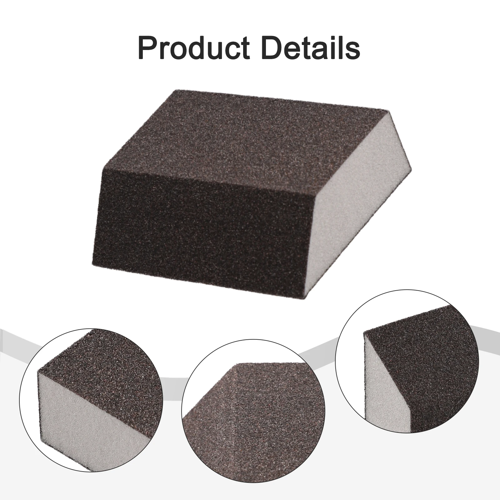 1 PC ฟองน้ํา Sanding Blocks 100x70 มม.60-240Grit กระเบื้องบดฟองน้ําทรายบล็อกแห้งเปียกกระดาษทรายแผ่นขัดอุปกรณ์เสริม