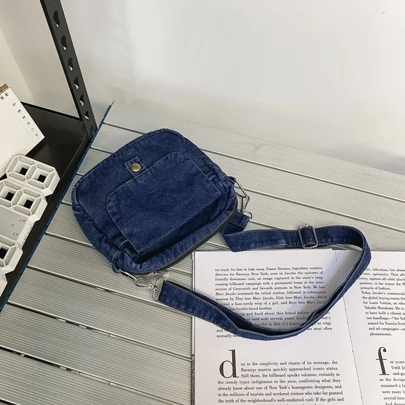 

2025 Women's Denim Satchel - Summer Boho Tote with College Vibes, Perfect for Casual Campus & Weekend Outings