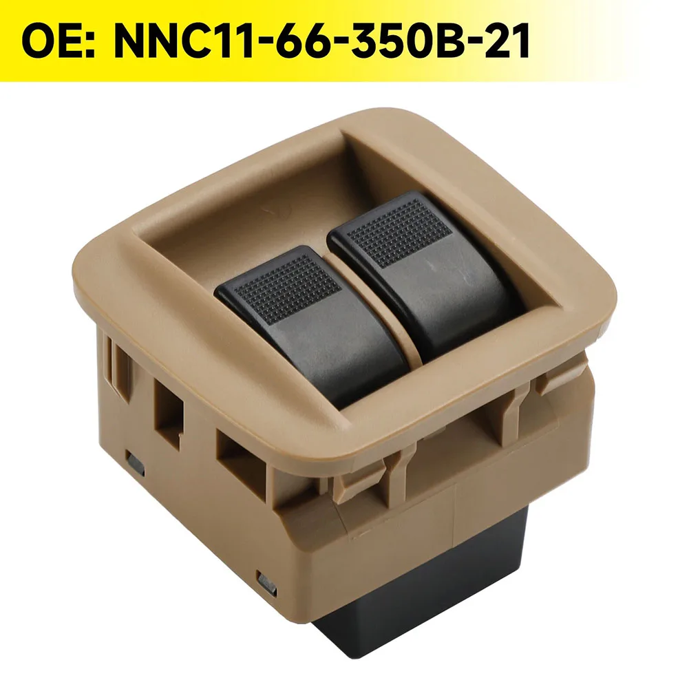 Center Console Power Window Switch NC11-66-350B-21 ABS For Mazda For Miata 1998-2000 Car Interior Control Replacement Part