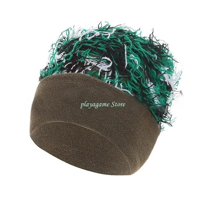 Y88A الجمجمة قبعة للرياضة كول محبوك قبعة الشتاء النشاط في الهواء الطلق قبعة الهيب هوب قبعة لينة الدافئة البلوز قبعة للكبار #5