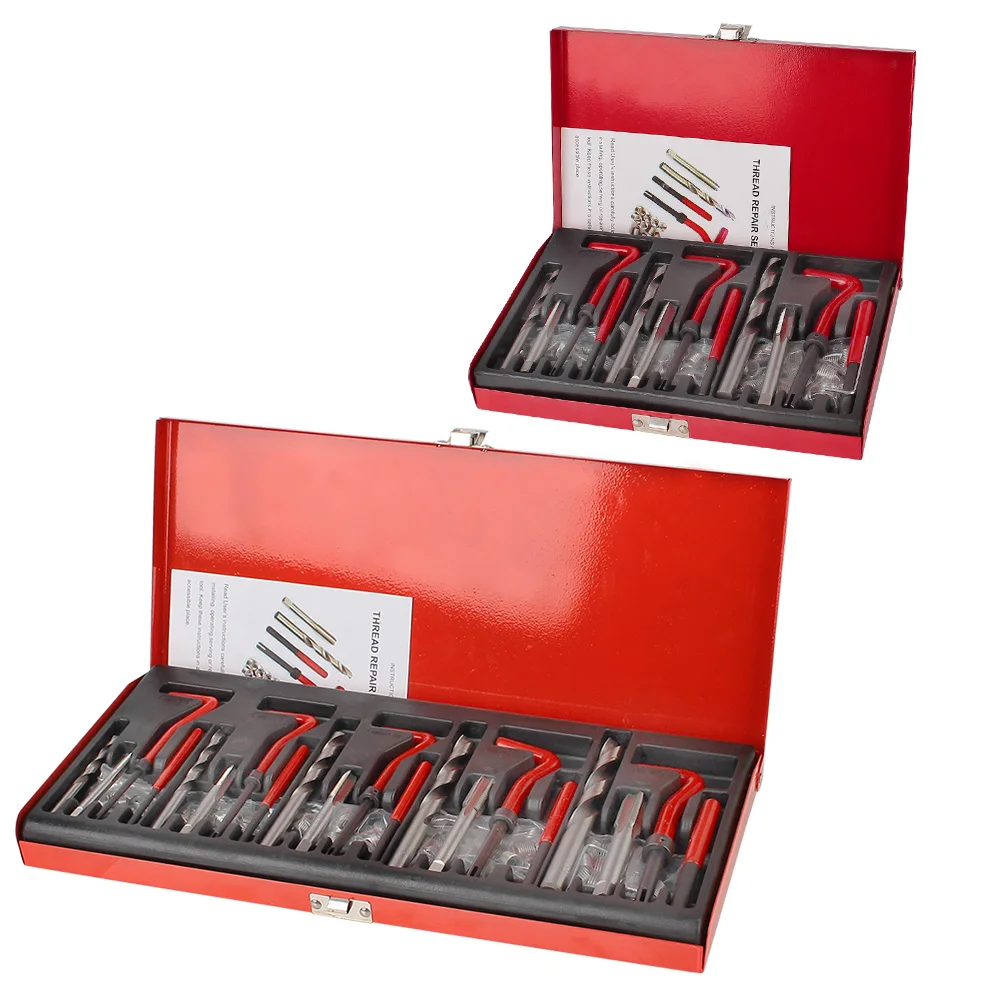 

Car Tools Thread Repair Tool Kit M5 M6 M8 M10 M12 Engine Block Restoring Damaged Set