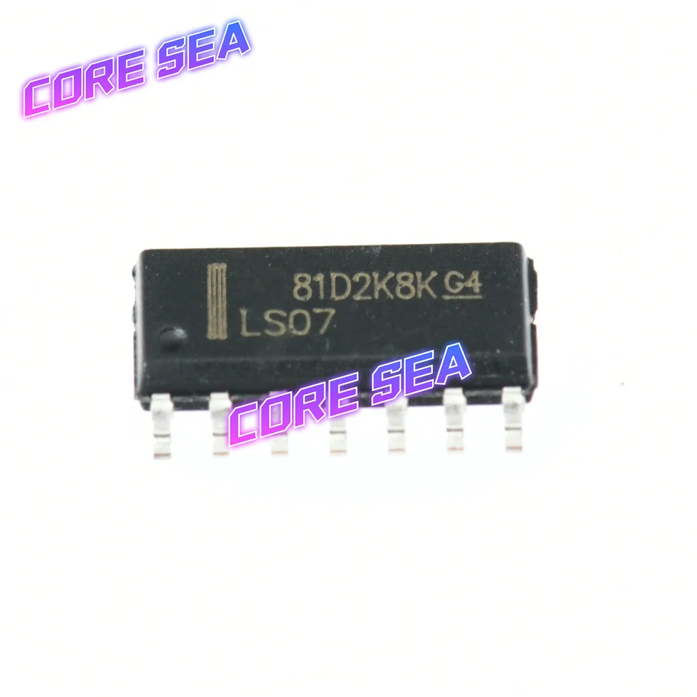 SN74LS07DR 74LS07 LS07 SMT SOP14 3.9MM SMT Circuito Integrado LS07 LSO7