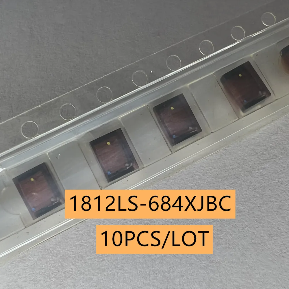 1812LS-684XJBC Highest inductance values of all our chip inductors, Ferrite construction for high current handling 10pcs/lot