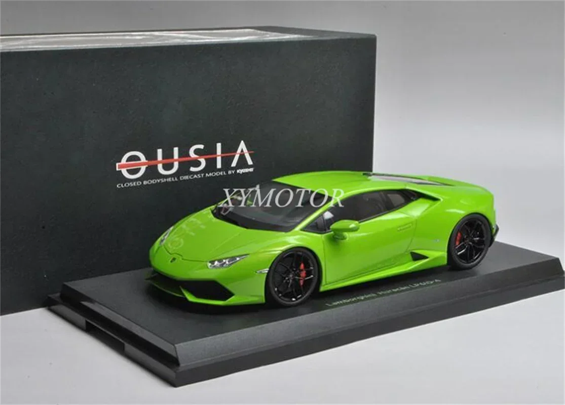 Kyosho 1:18 1/18 For Lamborghini LP610-4 Huracan Evo Diecast Model Car Green/Orange/White Toys Gigts Hobby Ornaments Collection