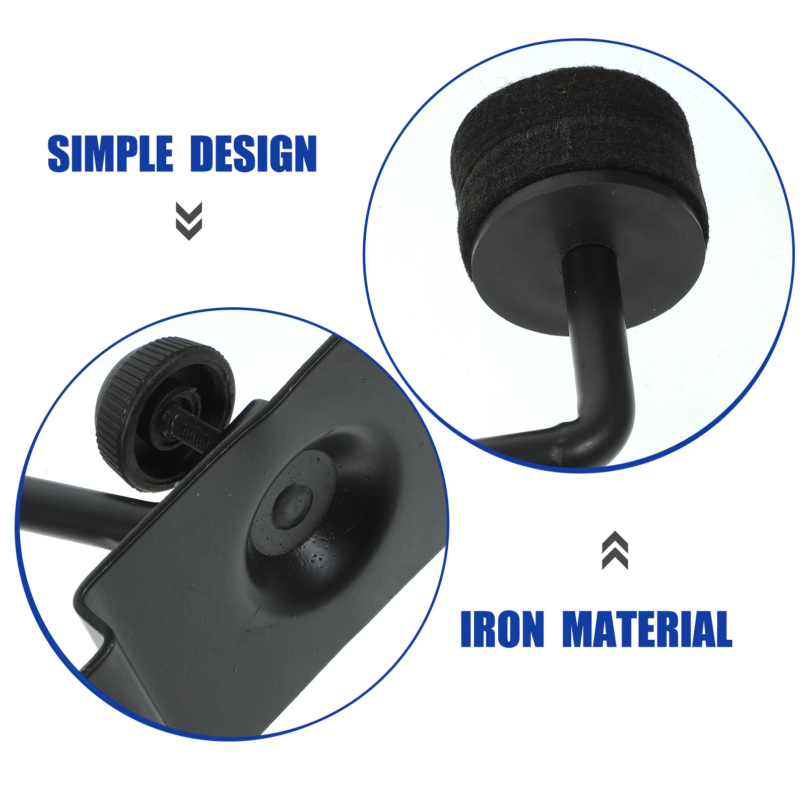 

Slatwall Cymbal Arm Metal Drum Cymbal Holder Wall Mount Iron Art Cymbals Display Frame Support Tambourines for Adults