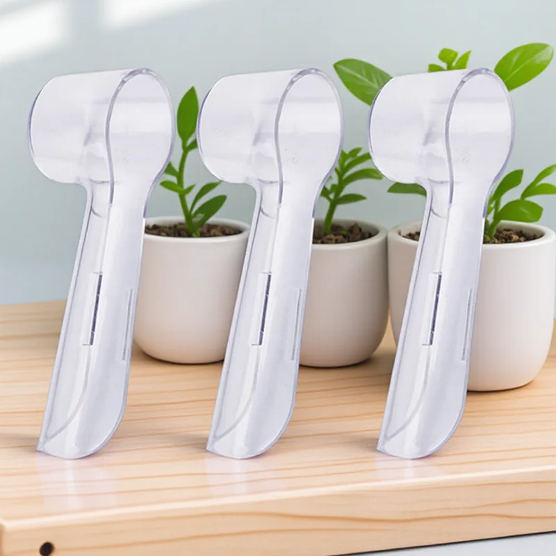 4 Pack Travel Electric Toothbrush Protective Cover Case Oral Hygiene Toothbrush Head Cap Suit for Portable Toothbrush