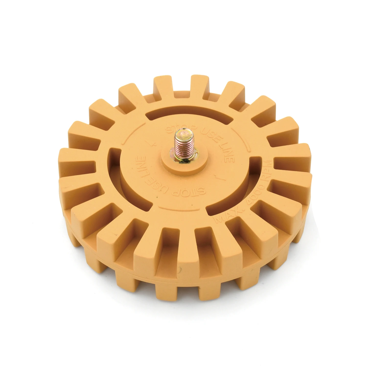 The 4-Inch 100mm Eraser Wheel Is Used To Remove Car Paint With Double-Sided Tape And Glue To Remove Dirt Wheels