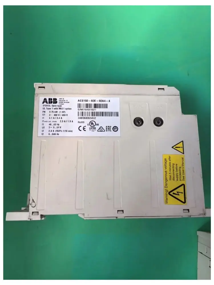 second-hand     inverter     ACS150-03E-02A4-4    Test passed     Fast Shipping