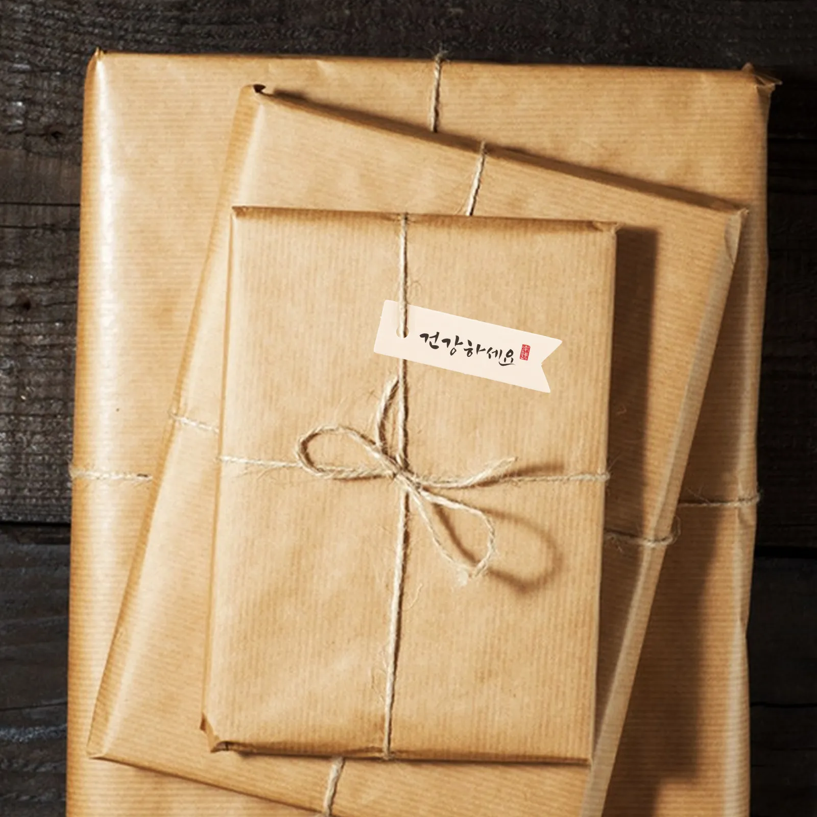 100Pcs Double Sided Cards For Cards For Flower Bouquets Event Planner Korean Gift Wrap Tags Blessing Mini