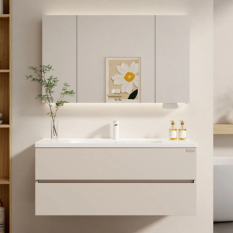 

Storage Drawers Bathroom Cabinet White Paper Modern Luxury Space Saver Skincare Cupboard Partitions Gabinete Home Furniture