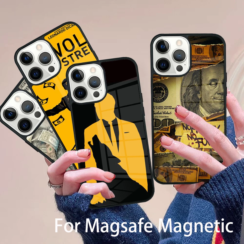 

The Wolf of Wall Street Movie Phone Case Magesafe Magnetic Wireless Charge Cover For IPhone 16 11 12 13 14 15 Pro Max Plus Mini