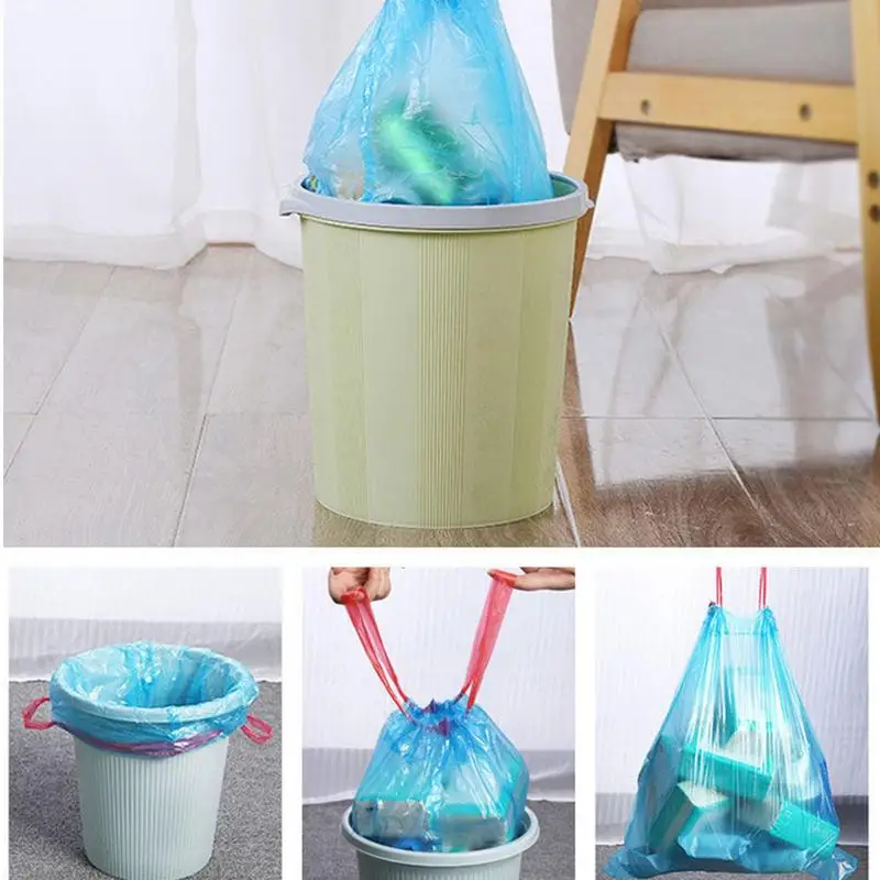 75Pcs Household Disposable Separate Trash Pouch Kitchen Storage Garbage Bags Biodegradable Garbage Bag For Home Kitchen Office