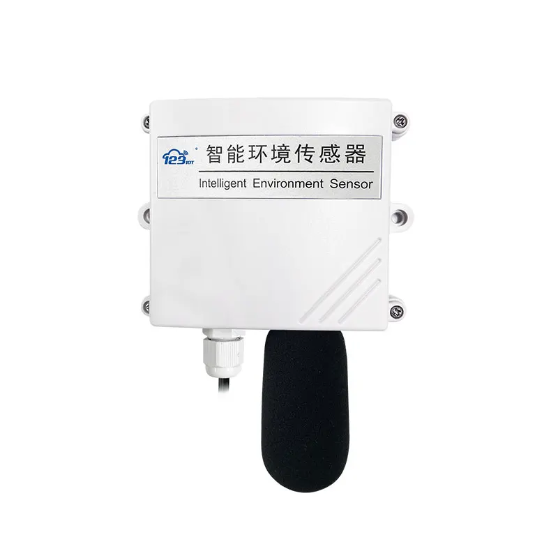 Construction Site Noise Sensor Noise Transmitter Radiation Shield Decibel Monitor Sound Level Meter