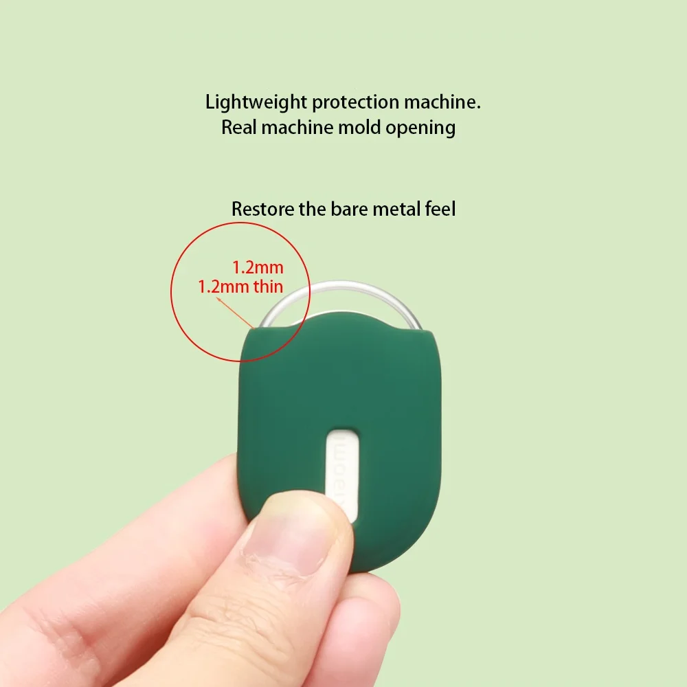 

Silicone Protective Case for Xiaomi Tag, Drop-Proof and Dust-Proof Protective Cover with Hook